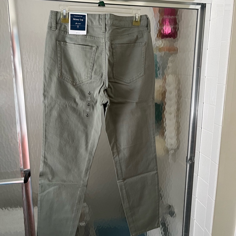Charter Club Olive Green Pants. New.